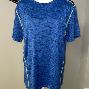 Men’s large short sleeve dri-fit RPX blue shirt